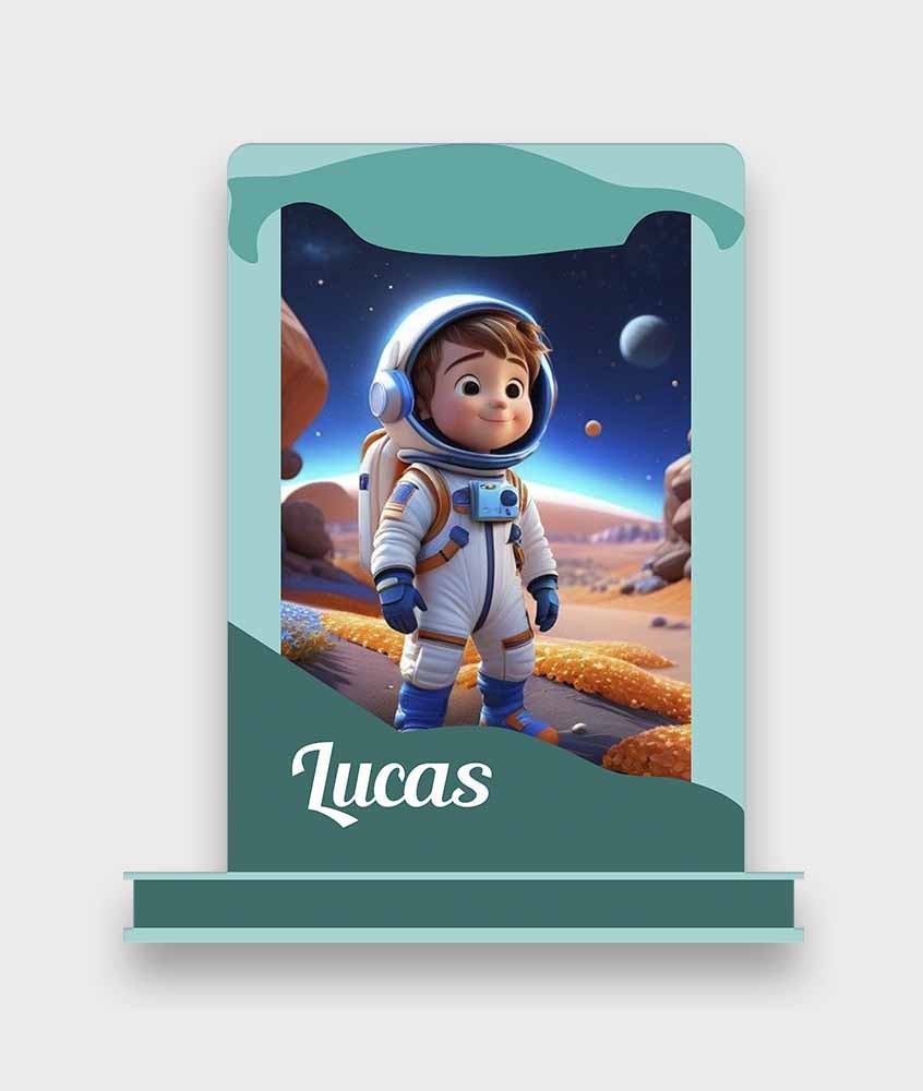 Luminária Infantil ASTRONAUTA BABY